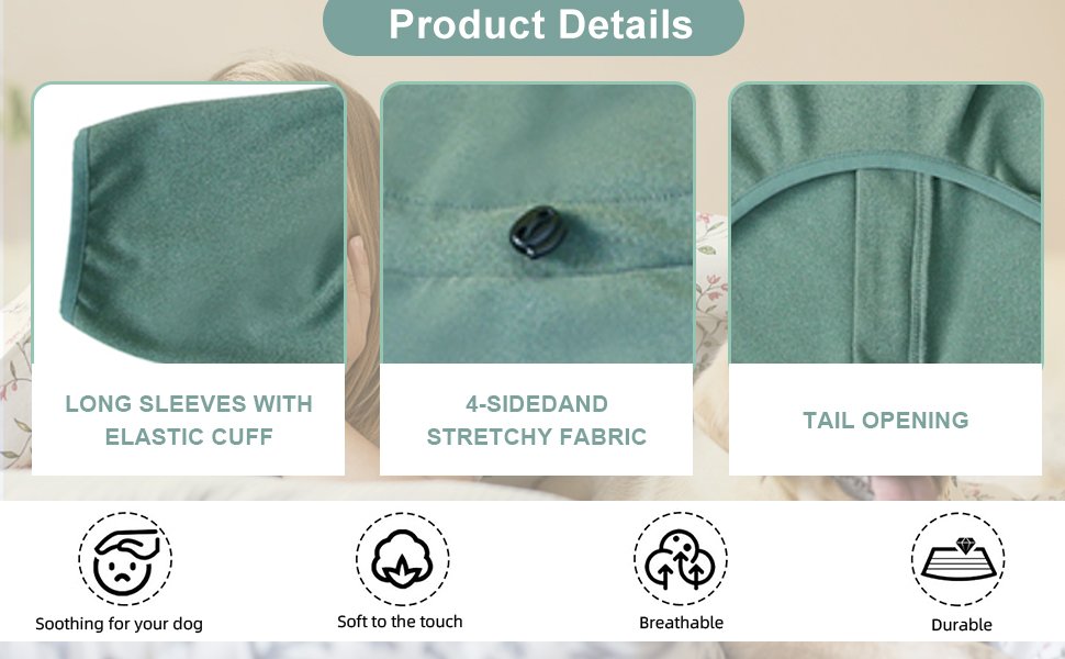 Dog Pajamas Green 03