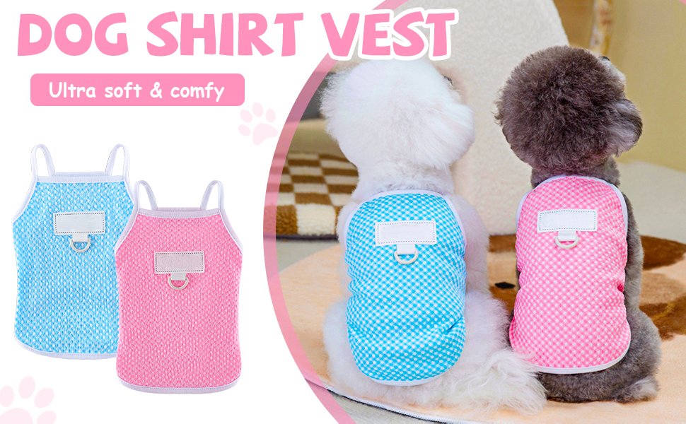 Dog Shirt Vest
