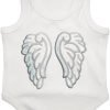 41M79JZ-AFL._AC Cute Dog Clothes, Ribbed Tank Top T Shirt for Small, Medium or Large Pets, Breathable & Soft Cotton Blend (White, M)