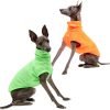 Italian Greyhound Clothes, Lightweight & Breathable Sun Protection Tank Tops for Italian Greyhound and Whippets Dogs (Green, Small)