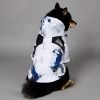 Dog Clothes Fashion Outfit Hooded Raincoat Jackets for Dogs Cats Pet Lightweight Water-Resistant Outdoor Windbreaker Small Medium Large (S◆Chest 9.8''-13.7'',Back 10.2'',2.2-5.5lbs)