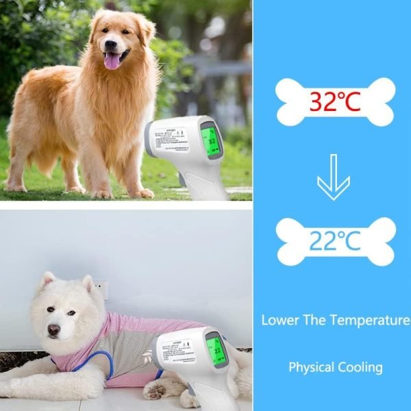 Dog Cooling Vest,Summer Cooling Jackets for Dog,Lightweight Dog Cooling Shirt,Evaporative Microfiber Dog Sun Shirt,Suitable for Medium and Large Dogs Outdoor Walking (Pink, 9XL-55-66 lbs)
