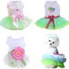 Dog Dresses Puppy Clothes for Small Dog Outfits Small Dog Cothes Female Yorkie Tutu Dress