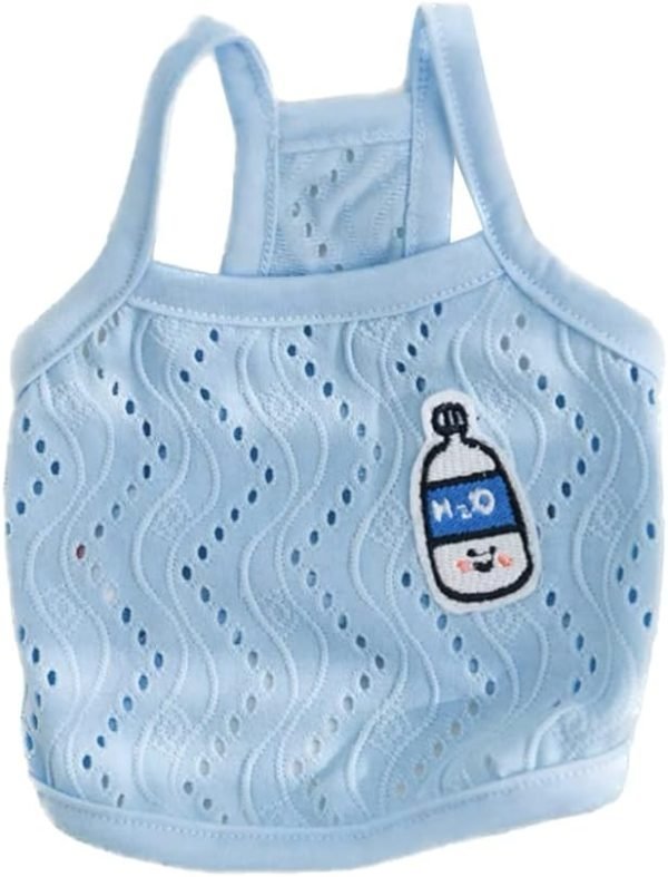 Dog Shirt Cat Shirt Pet Vest Dog T-Shirts Soft Breathable Dog Tank Top Sleeveless Vest Dog Tee Shirt for Small Dogs