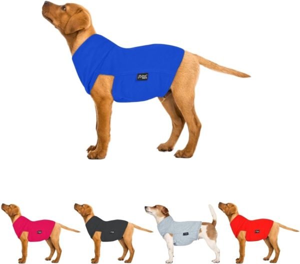 Premium Dog Cotton Tshirt - Lightweight & Breathable, Protects Coat, Ideal for Comfort & Play, Dog Sweater for Small, Medium, Large in Multi Colors