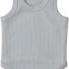 51a4_NOadDL._AC Cute Dog Clothes, Ribbed Tank Top T Shirt for Small, Medium or Large Pets, Breathable & Soft Cotton Blend (White, M)