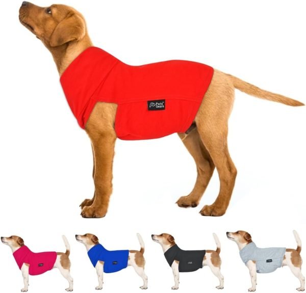 Premium Dog Cotton Tshirt - Lightweight & Breathable, Protects Coat, Ideal for Comfort & Play, Dog Sweater for Small, Medium, Large in Multi Colors