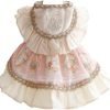 51kwE-q6ezL._AC Dog Princess Dresses for Small Dogs Cat Lolita Lace Bow Clothes Bunny Costume Pink Pet Girl Cute Coat Outfits Spring Costumes Summer (M,Pink Bunny)