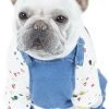 Pet Dog Denim Clothes Small Dogs Cowboy Overalls Classic Puppy Vintage Clothes Cat Apparel-XL