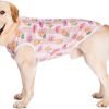 Pet Clothes,Dog Summer T-Shirt Cool Breathable Sunscreen Dog Vest Clothes Outfit Costume for Medium Large Dogs Camouflage 4XL