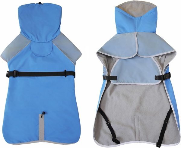 Dog Rain Jackets Pet Raincoats Hiking Clothes FourSeason Outdoor Waterproof Rain Coat for Small Puppy Cat Supply