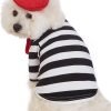 Artist Dog Costume with Funny Hat Painter Pet Clothes for Small Dog Shirts Puppy Summer T-Shirt (XL) Black