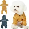 Dog Raincoat Jacket for Small Medium Large Dogs, Raincoat with Hood Poncho Waterproof Puppy Raincoat-Yellow