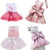 Small Dog Clothes for Girls Puppy Dresses Dog Clothe Tutu Dress for Girl Dog Puppy Clothes for Small Dog Outfits M
