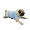 Dog Anxiety Vest, Comfort Dog Anxiety Relief Coat, Breathable Dog Calming Vest for Thunderstorm, Travel, Fireworks, Vet Visits（Dog Calming Vest Light Grey Blue S）