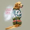 Pet Big Dog Raincoat Camouflage Print Jumpsuit Waterproof Breathable Clothes for Medium Large Dogs Rain Coat Cloak