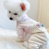 Dog Cartoon Jumpsuit for Small Dog Plaid Shirts Sweater Corduroy Pants Jumpsuit Stylish Puppy Bib Overalls Apparel Boy Girl Dogs