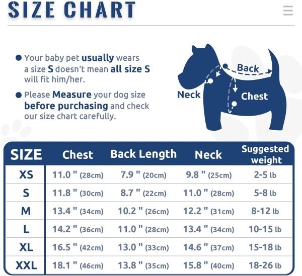 Small Dog Hoodie Clothes Cute Stripe Shirts Denim Jumpsuit One-Piece Outfit for Small Medium Dogs Cats Boy Girl Chihuahua Blue Jeans Overalls Puppy Costume (Blue,M)