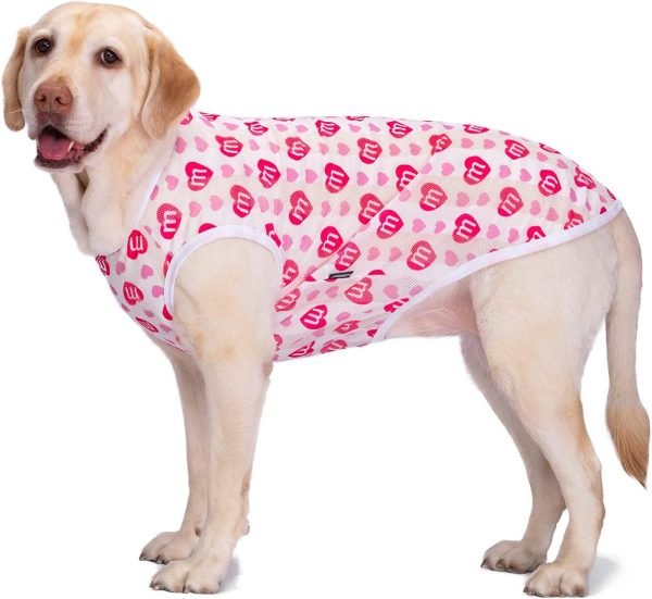 Pet Clothes,Dog Summer T-Shirt Cool Breathable Sunscreen Dog Vest Clothes Outfit Costume for Medium Large Dogs Camouflage 4XL
