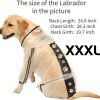 Dog Raincoat, Pet Rain Coat, 4 Legs Dog Rain Jacket with Reflective Stripe, Water Proof Dog Poncho Snow Clothes for Small Medium Large Dogs