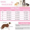 Dog Surgery Recovery Suit Pet Surgical Onesie Long Sleeve After Surgery Wear Pet E-Collar Alternative for Female Male Dog with LegPink Swan/Small