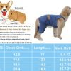 Dog Denim Jumpsuit Overalls, Dog Jeans Overalls Clothes, Puppy Costumes for Small Medium Dogs Cat