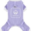 Dog Pajamas Dog Pjs with D-Ring Summer Puppy Clothes for Small Dogs Girl Boy Spring Summer Pet Onesie Jumpsuit Cute Cat Outfit Apparel for Chihuahuh Yorkie(Pink,X-Small)