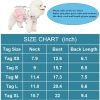Dog Wedding Detachable Dress Breathable Tulle Tutu Doggie Apparel Skirts Clothes Pet Outfits for Small Dogs Birthday Party Dresses (Pink, M)