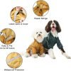 Dog Raincoat Jacket for Small Medium Large Dogs, Raincoat with Hood Poncho Waterproof Puppy Raincoat-Yellow