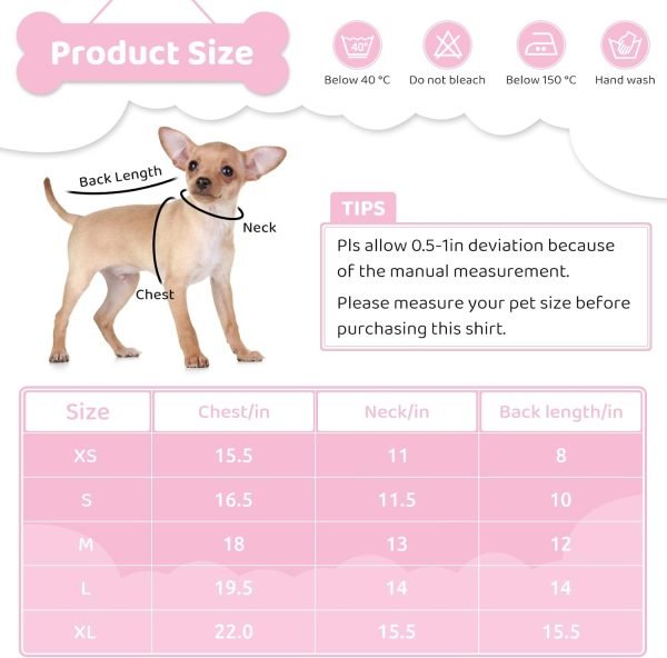 Pet Dog Striped T-Shirt Dogs Cats Cotton Vest Spring Summer Pet Apparel Tee Shirt Suitable for Small and Medium Large Pets French BullDog Bichon