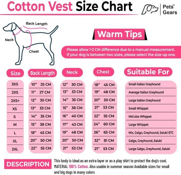 Premium Dog Cotton Tshirt - Lightweight & Breathable, Protects Coat, Ideal for Comfort & Play, Dog Sweater for Small, Medium, Large in Multi Colors