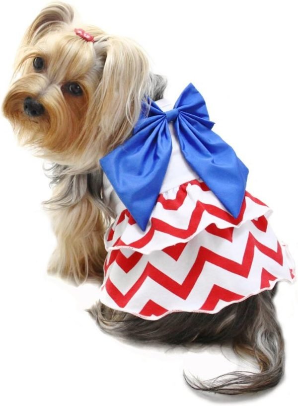 Juicy Watermelon Sundress/Picnic Dress for Small Dog/Puppy - L