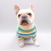 Small Dog Shirts for Small Dogs, Stretchy Dog Summer Clothes French Bulldogs Clothes, Striped Designer Dog Clothes Shirts for Dogs Cats, Puppy Shirts for Small Dogs Boy Girls (M)