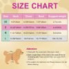 Dog Pajamas Dog Pjs with D-Ring Summer Puppy Clothes for Small Dogs Girl Boy Spring Summer Pet Onesie Jumpsuit Cute Cat Outfit Apparel for Chihuahuh Yorkie(Pink,X-Small)