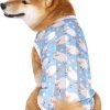 Pet Clothes,Dog Summer T-Shirt Cool Breathable Sunscreen Dog Vest Clothes Outfit Costume for Medium Large Dogs Camouflage 4XL