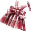 Fancy Puppy Dress Yorkie Dresses for Small Girl Dogs Harness Outfits Princess Costumes M