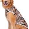 Pet Clothes,Dog Summer T-Shirt Cool Breathable Sunscreen Dog Vest Clothes Outfit Costume for Medium Large Dogs Camouflage 4XL