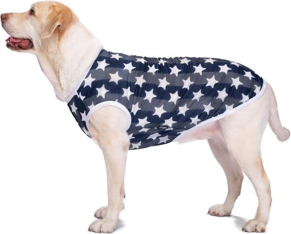 Pet Clothes,Dog Summer T-Shirt Cool Breathable Sunscreen Dog Vest Clothes Outfit Costume for Medium Large Dogs Camouflage 4XL