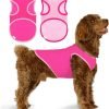 2 Pack Quick Dry Dog Shirt, Lightweight Mesh Breathable Dog Clothes for Small Dogs Girl,Sun-Protection Sleeveless Shirts for Dog&Cat Puppy Vest Pet Apparel