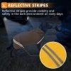 Dog Raincoats for Large Dogs, Waterproof Adjustable Pet Raincoat Jacket, Reflective Strip Hoodie, Rain Poncho Jacket for Medium Large Dogs(L)