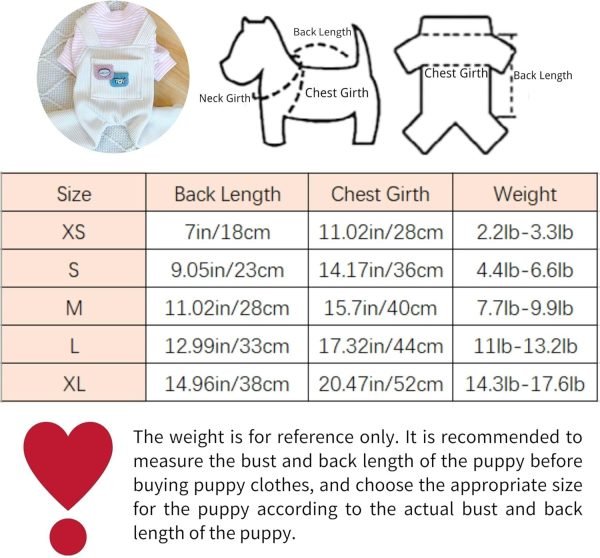 Dog Cartoon Jumpsuit for Small Dog Plaid Shirts Sweater Corduroy Pants Jumpsuit Stylish Puppy Bib Overalls Apparel Boy Girl Dogs