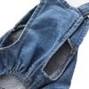 Pet Dog Denim Clothes Small Dogs Cowboy Overalls Classic Puppy Vintage Clothes Cat Apparel-XL