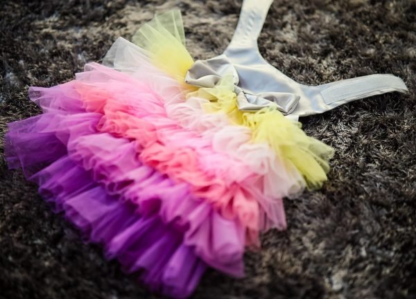 Dog Dress with Lovely Bow Puppy Dress Pet Apparel Dog Clothes for Small and Large Dogs and Cats XL Multi Colored