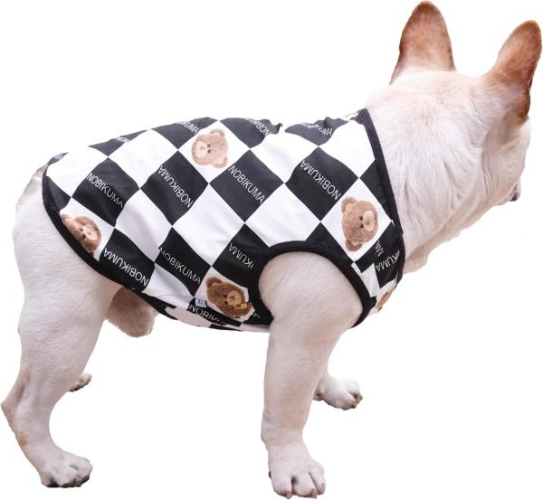 Dog Cooling Shirts Dog Summer Clothes for Small Medium Dogs and Cats, French Bulldogs Clothes Stretchy Summer Dog Clothes Dog Shirts for Small Medium Dogs, Sleeveless Planet Pattern