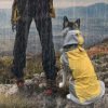 81keg0D9nZL._AC_SL1500 Dog Raincoat,Dog Waterproof Jacket,Reflective Dog Jacket with Hoodie,Lightweight Dog Poncho Slicker,Dog Rain Coat for Medium Large Dogs (Yellow, Small)