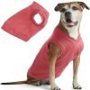 Casual Stretch Comfort Cotton Dog Sweatshirt Sweater Vest for Small Dogs, Medium Dogs, Big Dogs (X-Small, Royal Blue)