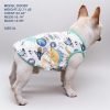 Dog Cooling Shirts Dog Summer Clothes for Small Medium Dogs and Cats, French Bulldogs Clothes Stretchy Summer Dog Clothes Dog Shirts for Small Medium Dogs, Sleeveless Planet Pattern