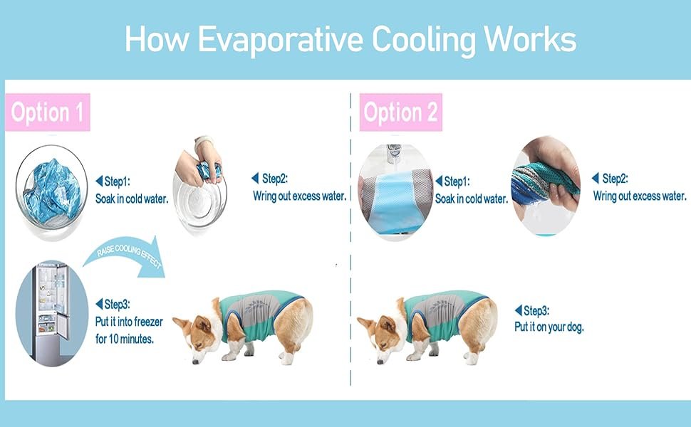 Dog cooling shirts 2